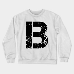 Letter B Crewneck Sweatshirt